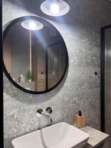 Kúpeľňa v ubytovaní Apartament No. 26 Nad Iławką