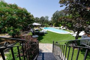 The swimming pool at or close to La Amapola
