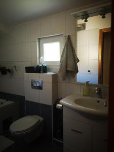 Koupelna v ubytování Apartman Dane