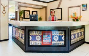 Vstupní hala nebo recepce v ubytování Tanoa Skylodge Hotel