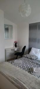 Postel nebo postele na pokoji v ubytování Apartman Dane