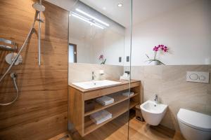 Kúpeľňa v ubytovaní Apartments Cesa Ploner