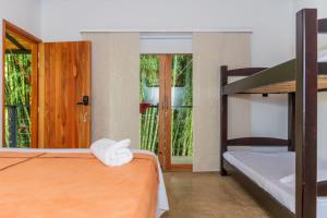 Postel nebo postele na pokoji v ubytování Agradable cabaña cafetera con jacuzzi a 12 min del centro de pereira