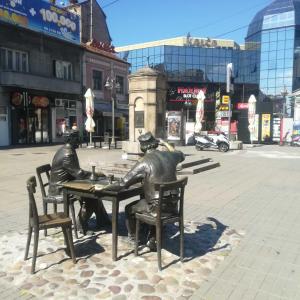 Budynek, w którym mieści się apartament