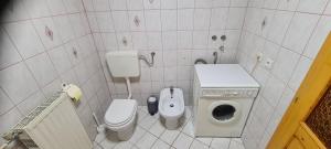 Koupelna v ubytování Apartma Vidic + 12 fotografií