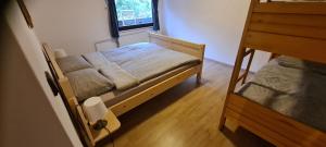 Postel nebo postele na pokoji v ubytování Apartma Vidic