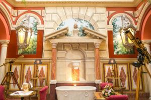 Koupelna v ubytování Hotel Ateneo Sevilla