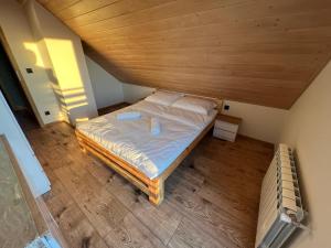 Posteľ alebo postele v izbe v ubytovaní Widokówka Koniaków