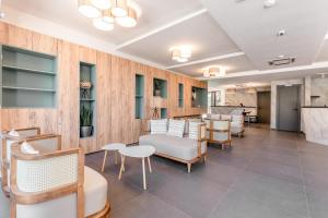 Cucina o angolo cottura di Hotel Olea