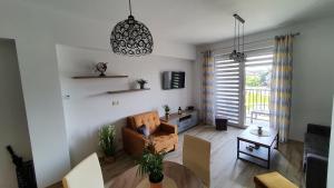 Χώρος καθιστικού στο Apartament 20 Zator