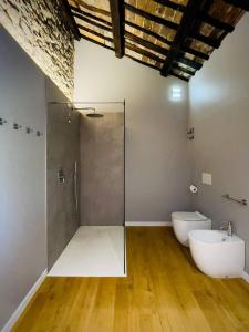 Koupelna v ubytování Il Palazzetto - La terrazza di Elia