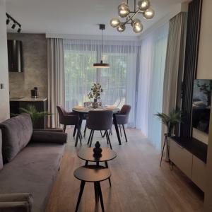 Гостиная зона в Apartament Rewal Residence in Hevenia