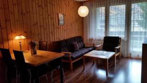 Istumisnurk majutusasutuses Appartements Monte Rosa