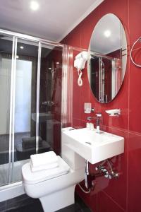 Kúpeľňa v ubytovaní Viaros Hotel Apartments