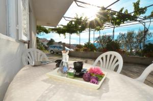 Balkón nebo terasa v ubytování Apartments with parking spaces Arbanija, Ciovo - 5228