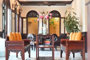 Istumisnurk majutusasutuses Hoian Central Hotel