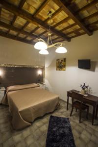 Giường trong phòng chung tại Vicolo del Porto
