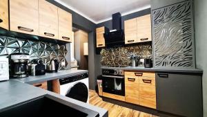 A kitchen or kitchenette at Boutique Apartments Vienna - Premium 6