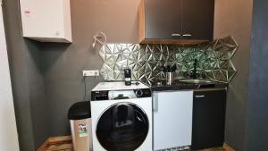 Kuchyňa alebo kuchynka v ubytovaní Boutique Apartments Vienna - Design 6