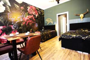 Posteľ alebo postele v izbe v ubytovaní Boutique Apartments Vienna - Design 6