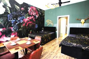 Posteľ alebo postele v izbe v ubytovaní Boutique Apartments Vienna - Design 6