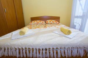Posteľ alebo postele v izbe v ubytovaní Apartment Baska Voda 6761d