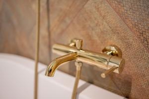 Koupelna v ubytování Apartmány pod Zámkom