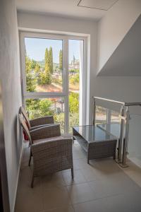 Posezení v ubytování Apartmány pod Zámkom
