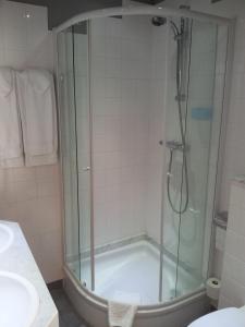 Koupelna v ubytování Hotel De Swaen
