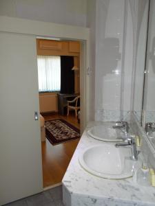 Koupelna v ubytování Hotel De Swaen