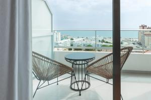 Balkón nebo terasa v ubytování VS Gandía Palace Hotel ****