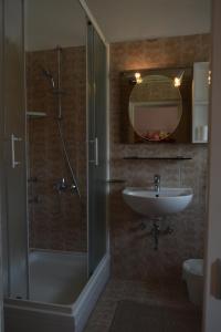 Koupelna v ubytování Apartments and rooms by the sea Barbat, Rab - 4973