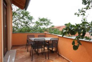 Balkón nebo terasa v ubytování Seaside holiday house Tisno, Murter - 5094