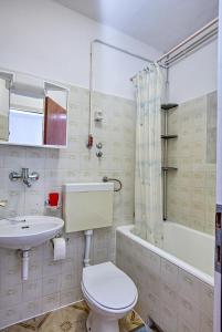 Koupelna v ubytování Apartments and rooms by the sea Tisno, Murter - 5128