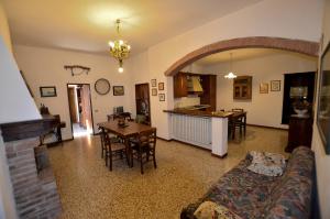 Posezení v ubytování Agriturismo Poggio ai Grilli