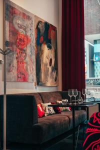 Posezení v ubytování Hotel AX