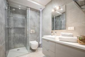Kúpeľňa v ubytovaní Apartament Droga na Bystre 5b/8