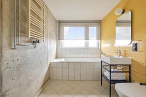 Koupelna v ubytování Arche Hotel Wrocław Airport + 35 fotografií