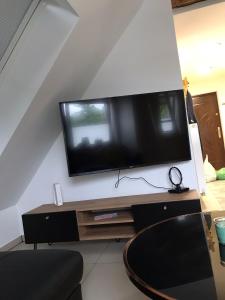 TV a/nebo společenská místnost v ubytování Nowe miasto