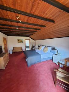 Posezení v ubytování B&B Am Sahrbach