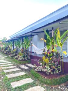 Zahrada ubytování KAMURAYAW SIARGAO