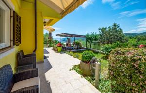 Zahrada ubytování Holiday Home Rabac 13