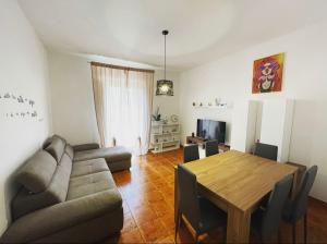 Posezení v ubytování B&B Pantarei