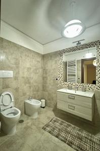 Koupelna v ubytování Malies B&B