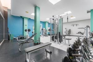 Фитнес-центр и/или тренажеры в Klayman Olivina Aparthotel