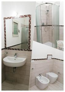 A bathroom at Appartamento incantevole con piscina