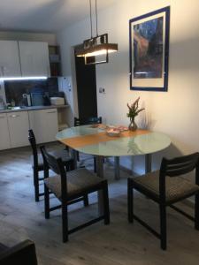 Kuchyňa alebo kuchynka v ubytovaní Ferienwohnung Avila , Stadtmitte Karpacz