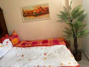 Posteľ alebo postele v izbe v ubytovaní Ferienwohnung Avila , Stadtmitte Karpacz