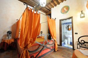 Posezení v ubytování Antica Corte dei Principi Charming Rooms