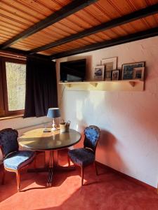 Posezení v ubytování B&B Am Sahrbach
